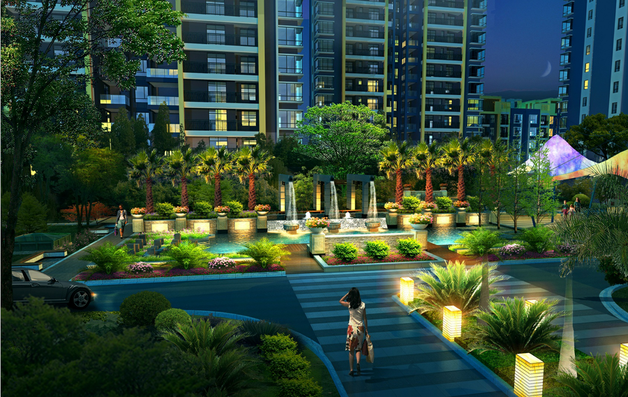 蒙自創(chuàng)泰御景小區(qū)景觀設(shè)計-景觀設(shè)計